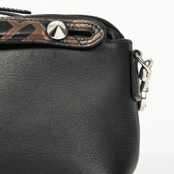 Fendi By the Way Mini Black Leather Mini Crossbody - Picture 8 of 14